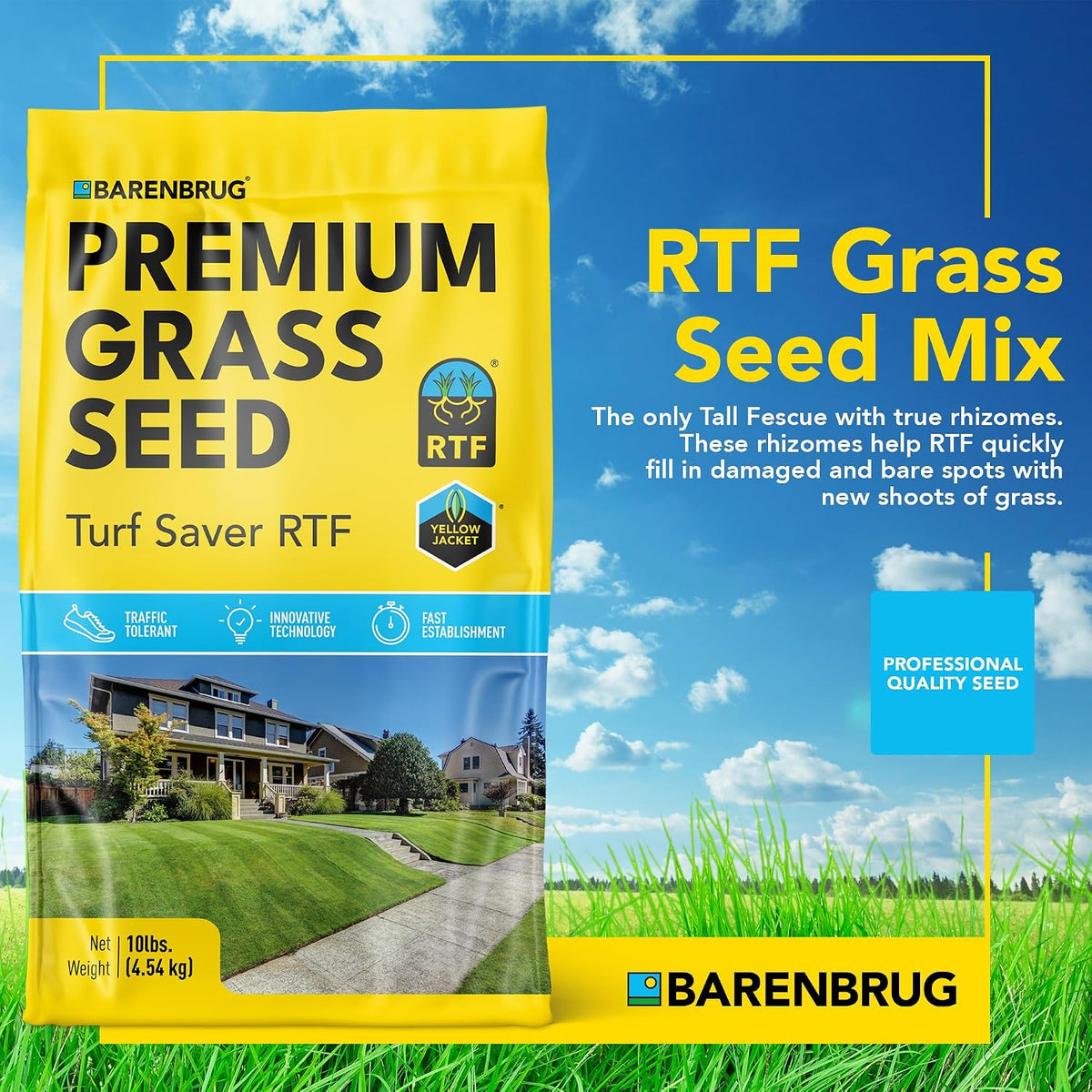 TURF SAVER® | RTF® Self-Repairing Tall Fescue