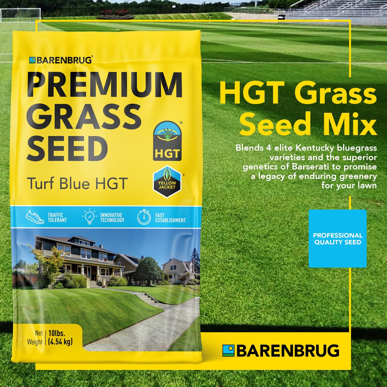 Turf Blue | HGT Yellow Jacket